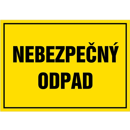 Značka Nebezpečný odpad